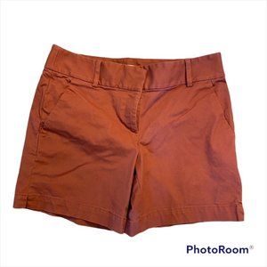 LOFT Riviera Short 6-inch inseam Terracotta Size 4